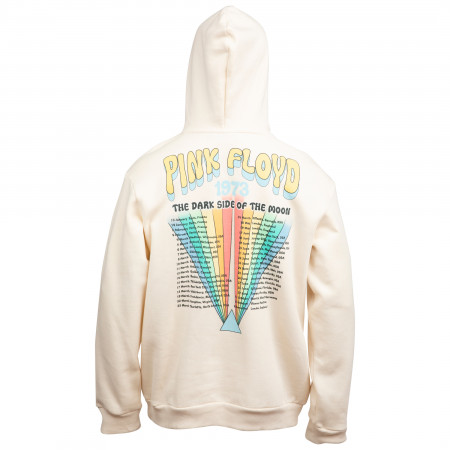 Pink Floyd Dark Side of the Moon 1973 Tour Print Hoodie With